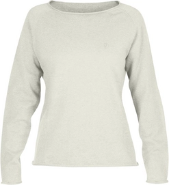Pullover Fjällräven Övik Sweater Ecru Damen