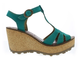 Fly London Verdigris Gold Damen