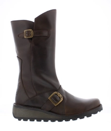 Fly London Minx Line Mes Dark Brown Damen
