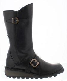 Fly London Minx Line Mes Schwarz Damen