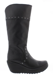 Stiefel Fly London Yellow Line Yota Schwarz Damen