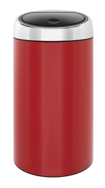 Brabantia Touch Bin Rood 45L
