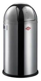 Wesco Pushboy Mat Zilver RVS 50L