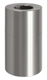 Rubbermaid Atrium Aluminium 133L