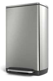 Prullenbak Simplehuman Rectangular Step Can New Generation Mat RVS 38L