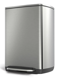 Prullenbak Simplehuman Rectangular Step Can New Generation Mat RVS 50L