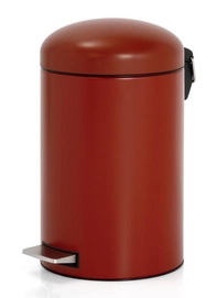 Brabantia Pedaalemmer Retro Silent Red 12L