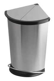 Hailo Trento Corner Zilver RVS 23L