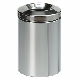 Brabantia Vlamdovende Prullenbak Zilver RVS 15L