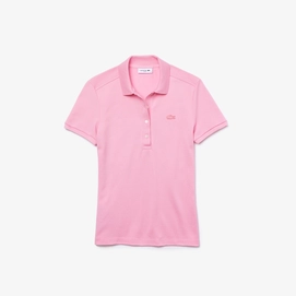 Polo Lacoste Women PF5462 Slim Fit Rose