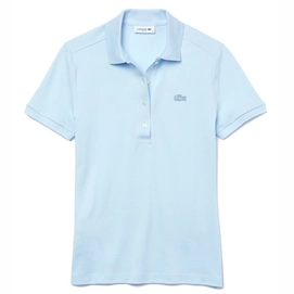 Poloshirt Lacoste PF5462 Slim Fit Pale Blue Damen-Größe 44