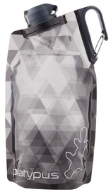 Bouteille d'Eau Platypus DuoLock Grey Prisms 0,75L