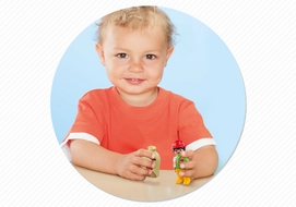 Playmobil 1.2.3 Arbeider Met Kruiwagen