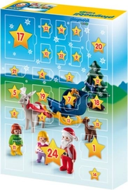 Playmobil 1.2.3 Adventskalender Kerst Op De Boerderij