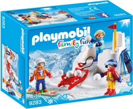 Playmobil Sneeuwballengevecht