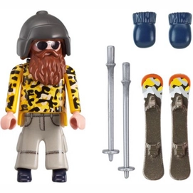 Playmobil Skiër Op Snowblades
