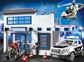 Playmobil Politiepost Met Voertuigen