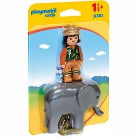 Playmobil Tierpflegerin mit Elefant