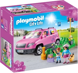 Playmobil Familiewagen Met Parkeerplaats