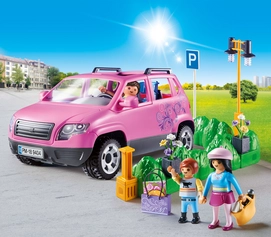 Playmobil Familiewagen Met Parkeerplaats