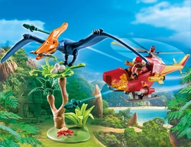 Playmobil Helikopter Met Pteranodon