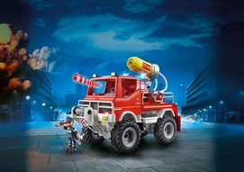Playmobil Brandweer Terreinwagen Met Waterkanon