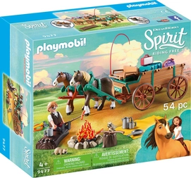 Playmobil Lucky`S Vader En Wagen
