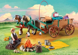 Playmobil Lucky`S Vader En Wagen