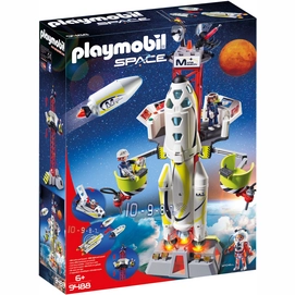 Playmobil Marsrakete mit Startplattform