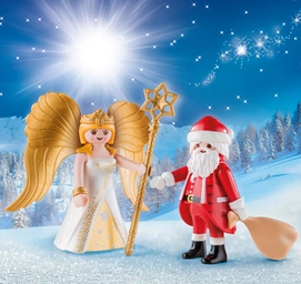 Playmobil Duopack Kerstman En Kerstengel