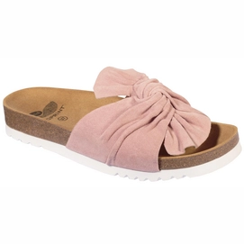 Tong Scholl Women Bowy Suede Pale Pink