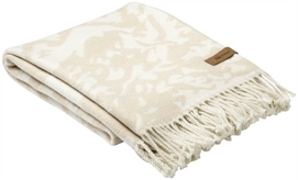 Plaid Mette Ditmer Polar Sand/White
