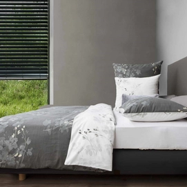 Dekbedovertrek Heckett & Lane Refined Velvet Touch Porana Taupe Katoen