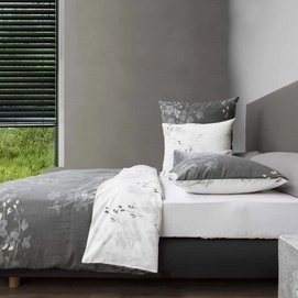 Bettwäsche Heckett & Lane Refined Porana Taupe Baumwolle