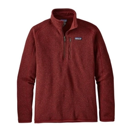 Trui Patagonia Men's Better Sweater 1/4 Zip Oxide Red