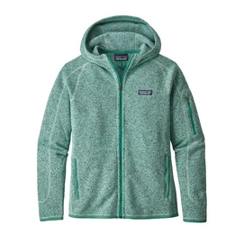 Gilet Patagonia Women's Better Sweater Hoody Lite Distilled Green