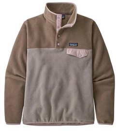 Pull Patagonia LW Synch Snap T P/O Furry Femme Taupe