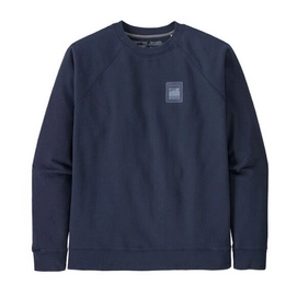 Jumper Patagonia Men's Alpine Icon Regenerative Organic Certified Cotton Crew S New Navy