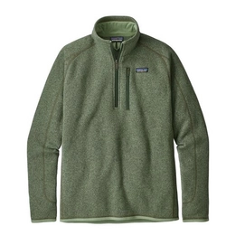 Trui Patagonia Men's Better Sweater 1/4 Zip Matcha Green