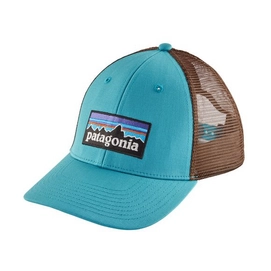 Kappe Patagonia P-6 Logo LoPro Trucker Hat Mako Blue