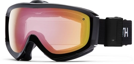 Skibril Smith Prophecy Turbo Fan Black Frame Red Sensor Mirror