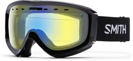 Skibrille Smith Prophecy OTG Black Rahmen Yellow Sensor Mirror Scheibe