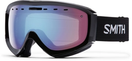 Skibrille Smith Prophecy OTG Black Rahmen Blue Sensor Mirror Scheibe