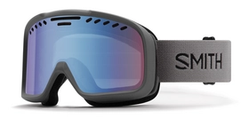Masque de ski Smith Project Charcoal / Blue Sensor Mirror gris