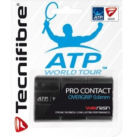 Surgrip de tennis Tecnifibre Pro Contact Noir (3 pièces)