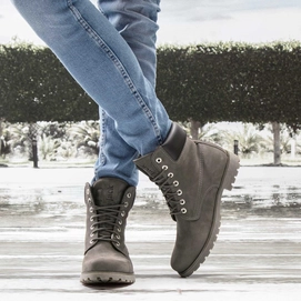 Boots Panama Jack Men Panama 03 C59 Nobuck Gris Grey