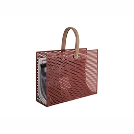 Tijdschriftenhouder PT Living Perky Mesh Iron Clay Brown