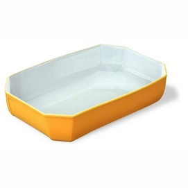 Oven Dish Pyrex Colours Yellow White 3.2 L