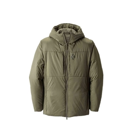 Ski Jacket Black Diamond Men Stance Belay Parka Burnt Olive