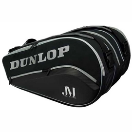 Padel Bag Dunlop Paletero Elite Black Silver